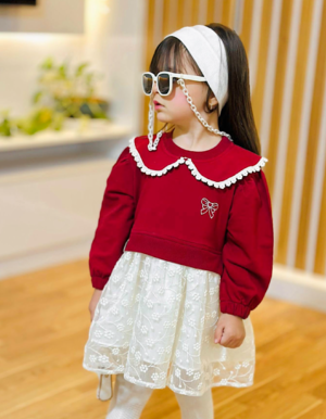 پیراهن یلدایی شکوفه ارسال و حضوری 24 ام